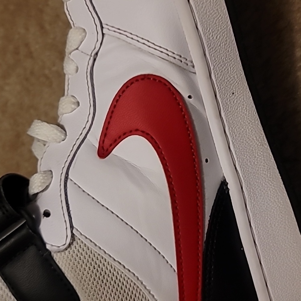 Red White & Black Nike Air Jordans - Picture 11 of 11